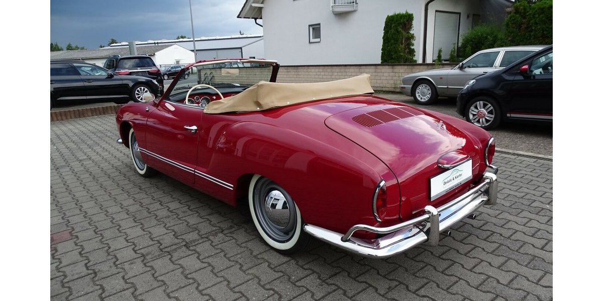 VW Karmann Ghia Cabrio vollständig restauriert 1.200 km 56.990 &euro; Rodgau 63110