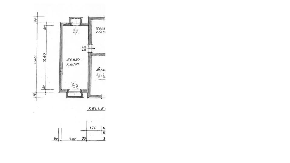Hobbyraum Büro Lager in Okarben zimmer