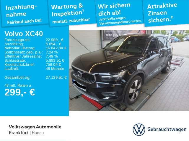 Volvo XC40 38.000 km 22.980 € Hanau 63452