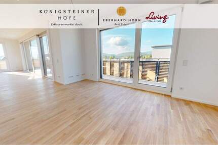 Repräsentatives Penthouse mit großzügiger Dachterrasse & Fernblick | KÖNIGSTEINER HÖFE 3 zimmer