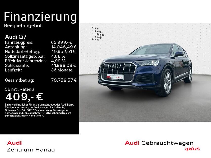 Audi Q7 32.200 km 61.499 € Hanau 63452
