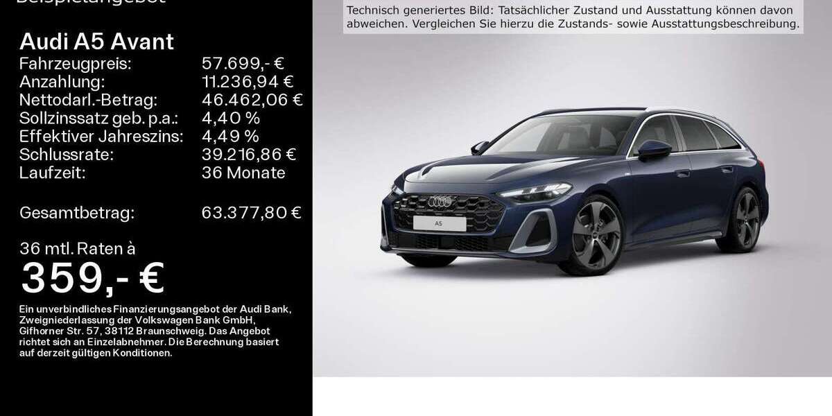 Audi A5 17.800 km 57.699 € Hanau 63452