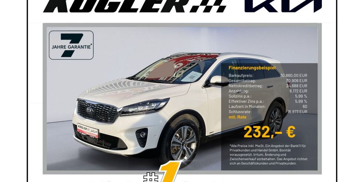 Kia Sorento 50.330 km 30.860 &euro; Rosbach | Frankfurt Nord 61191