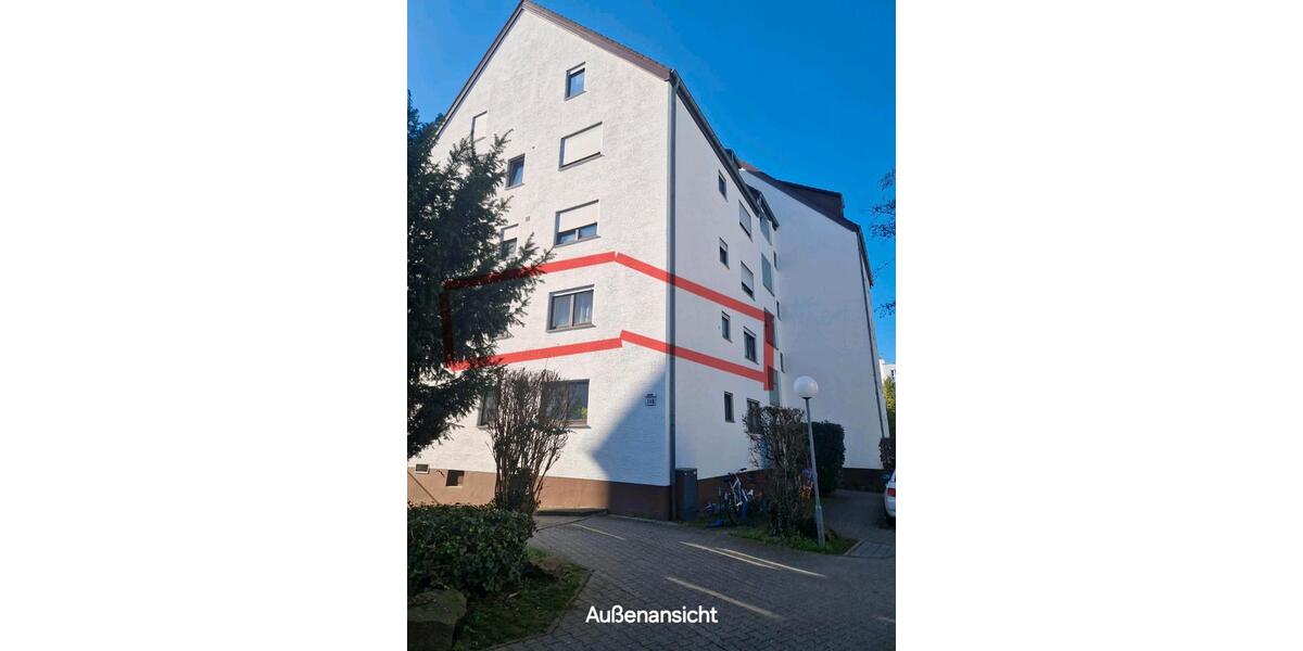Etagenwohnung Offenbach am Main Hafen - 3 Zimmer, 83 m&sup2;, 1.250&euro; | Angebot:25382272