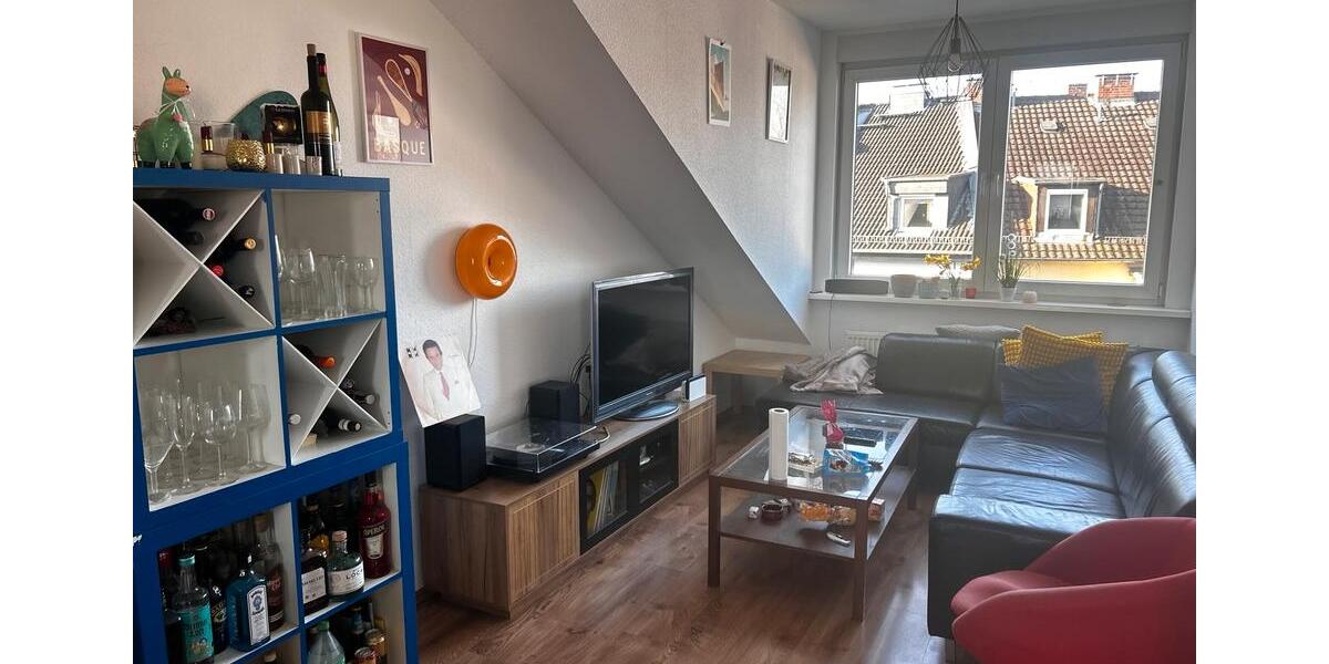 Dachgeschoßwohnung Frankfurt am Main Nordend Ost - 1 Zimmer, 105 m&sup2;, 675&euro; | Angebot:25479987