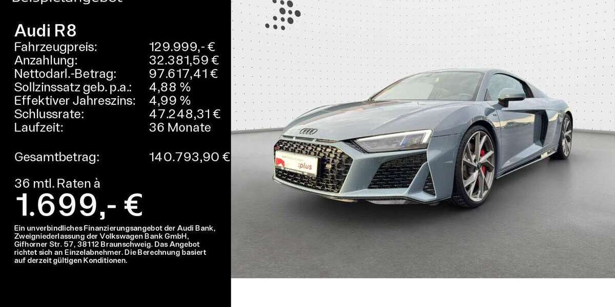Audi R8 13.350 km 129.999 &euro; Hanau 63452