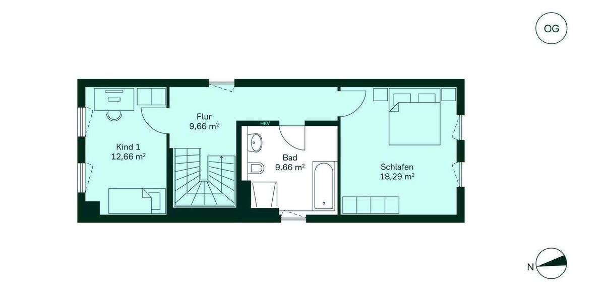 Reihenmittelhaus Langen - 5 Zimmer, 156 m&sup2;, 869.900&euro; | Angebot:24833241