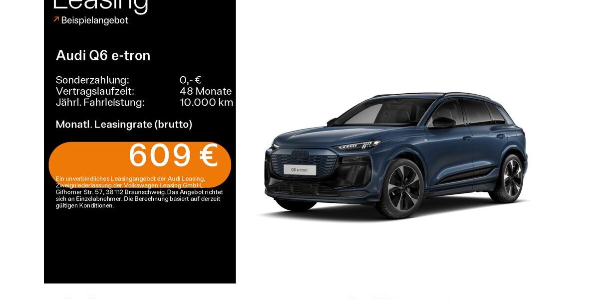 Audi Q6 e-tron 12.600 km 70.999 &euro; Hanau 63452