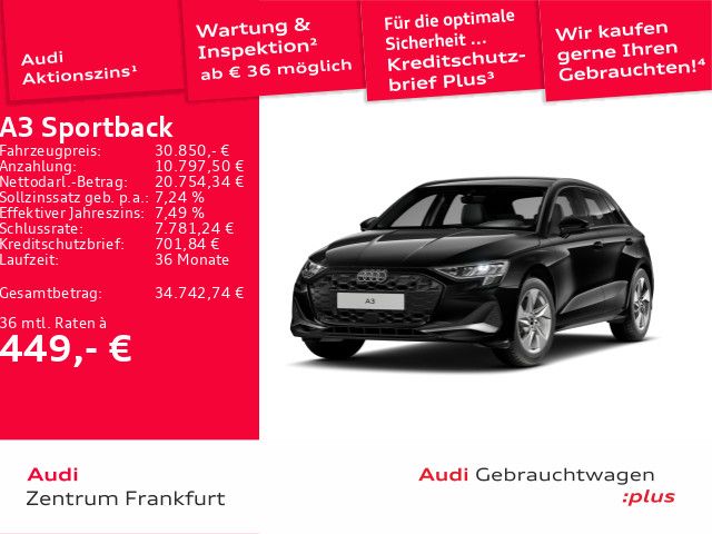 Audi A3 23.853 km 30.850 &euro; Frankfurt am Main 60314