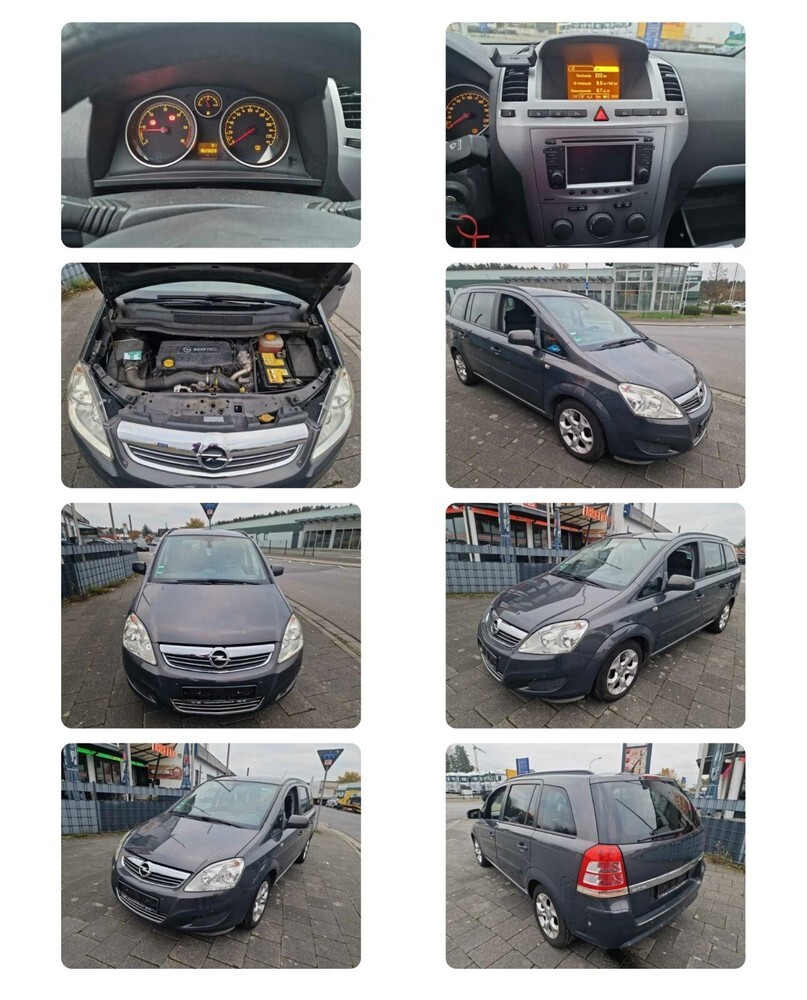 Opel Zafira 182.609 km 4.500 € Rodgau 63110