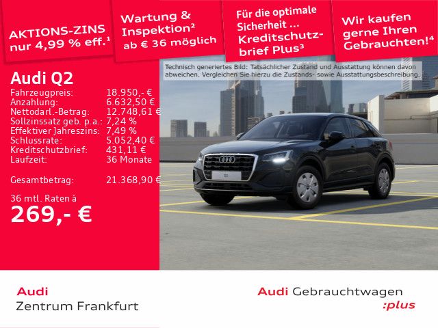 Audi Q2 58.944 km 18.950 € Frankfurt am Main 60314