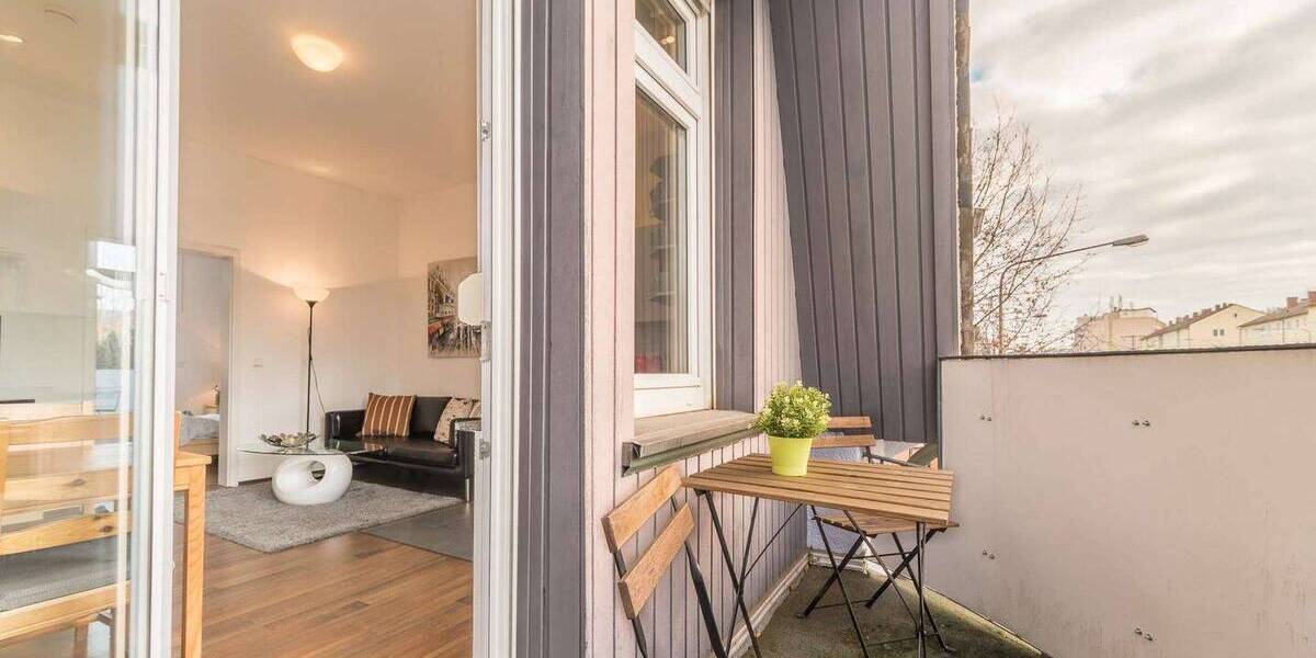 Etagenwohnung Frankfurt am Main Eschersheim - 2 Zimmer, 42 m&sup2;, 1.250&euro; | Angebot:26824533