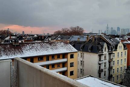 Skylineblick inklusive: 4-Zi Wohnung in Bestlage von Frankfurt Bornheim 4 zimmer