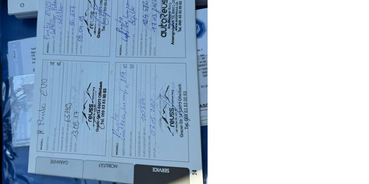 Fiat Punto Evo 1.2 More/Klima/PDC 162.010 km 2.999 &euro; Frankfurt 60386