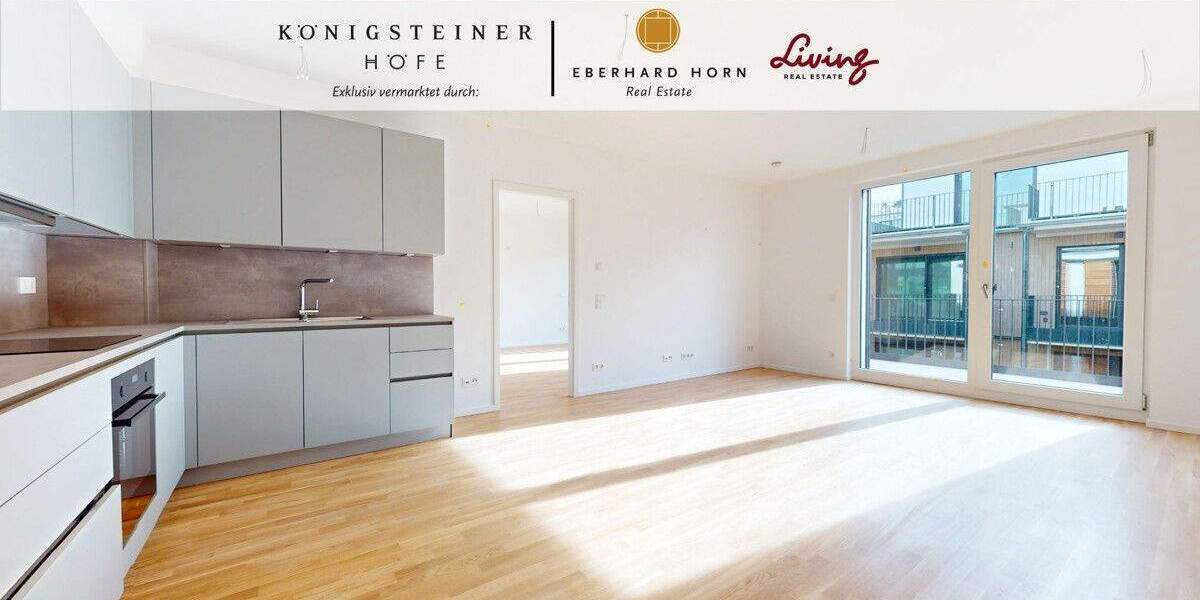 Exklusive, lichtdurchflutete 3-Zimmer-En-Suite-Wohnung | KÖNIGSTEINER HÖFE 3 zimmer