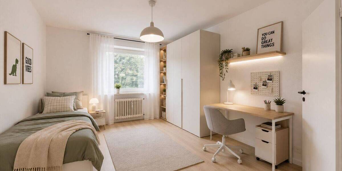 Etagenwohnung Frankfurt am Main Rödelheim - 4 Zimmer, 91 m&sup2;, 390.000&euro; | Angebot:26730370