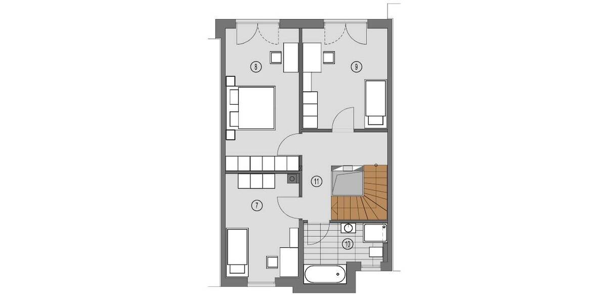 Reihenmittelhaus Bad Homburg Gonzenheim - 6 Zimmer, 169 m&sup2;, 1.100.000&euro; | Angebot:26542752