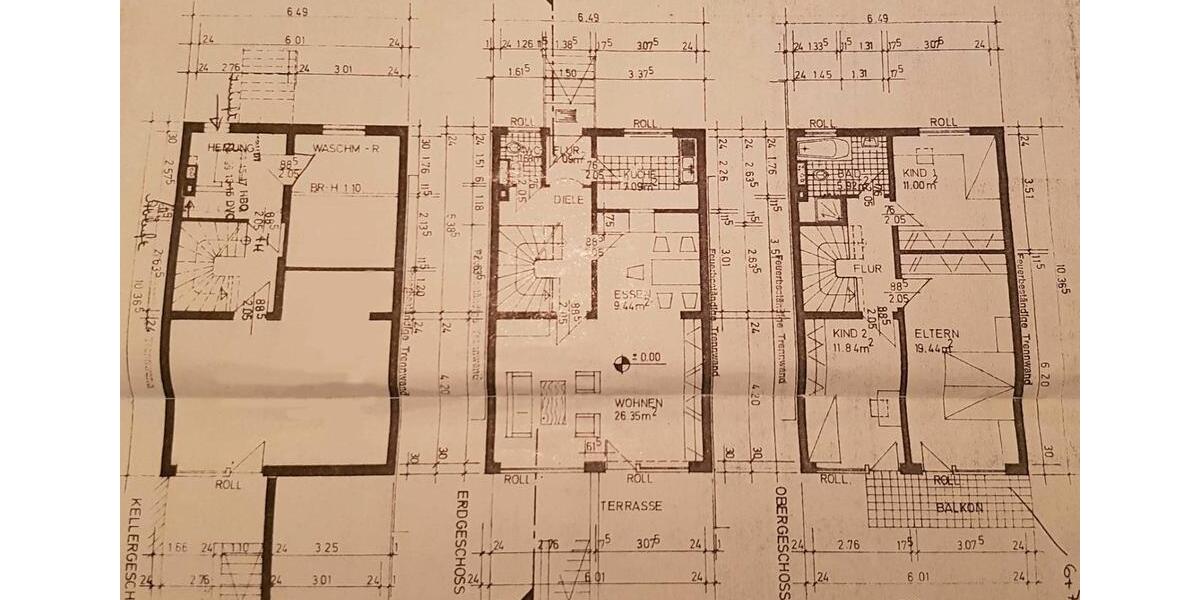Reihenhaus Dietzenbach - 6 Zimmer, 145 m&sup2;, 1.850&euro; | Angebot:26040888