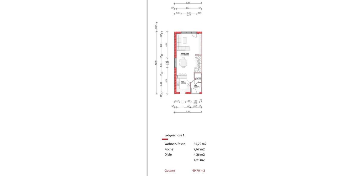 Doppelhaushälfte Roßdorf - 4 Zimmer, 128 m&sup2;, 649.000&euro; | Angebot:26750622