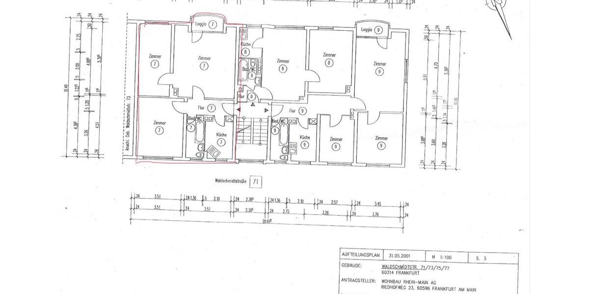 Zoo Direktlage, Balkon, ETW 3ZKB neuwertig 3 zimmer