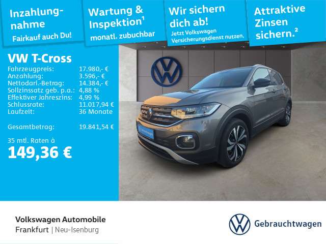 VW T-Cross 34.947 km 17.750 € Neu-Isenburg 63263