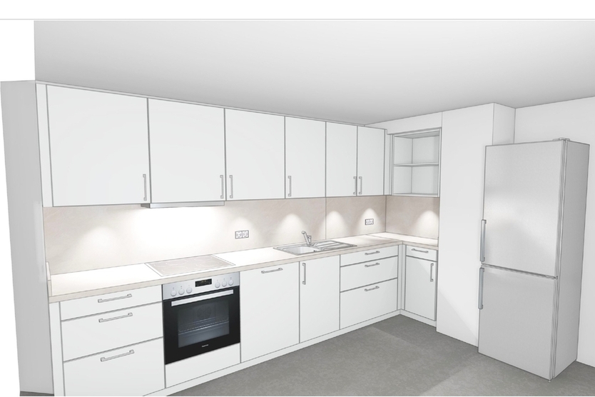 Moderne 4 Zi Maisonette mit 2 Schlafräumen mitten in Hornau