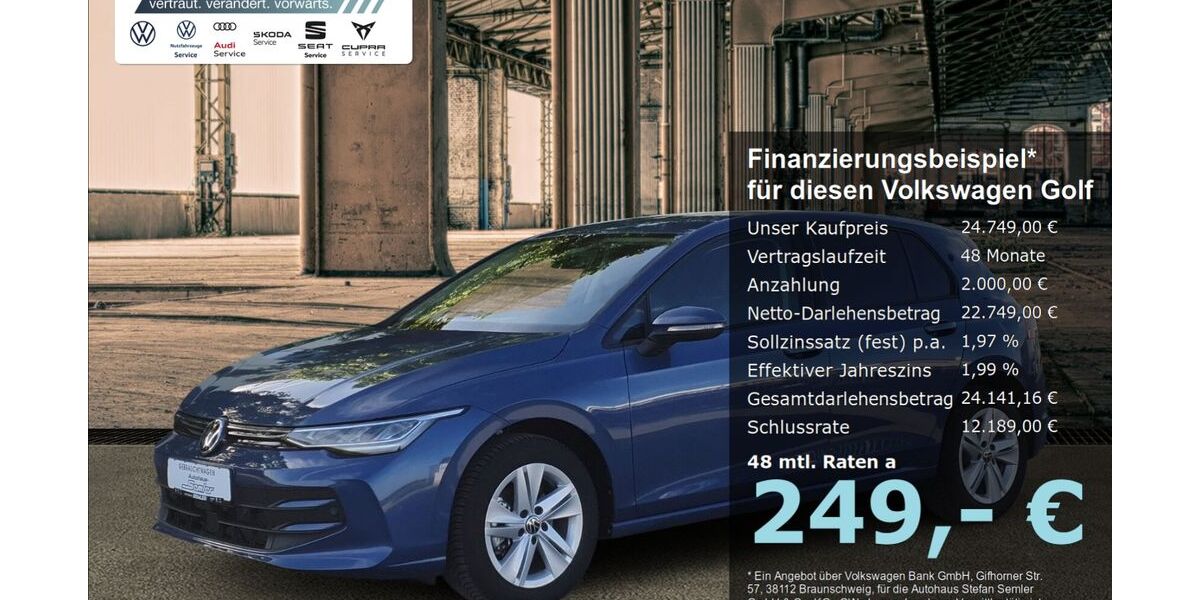 VW Golf 12.265 km 24.380 &euro; Griesheim 64347