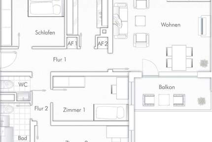 Hier wird saniert 4 Zimmerwohnung A 45 4 zimmer