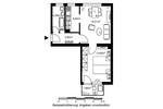 Etagenwohnung Frankfurt am Main Praunheim - 2 Zimmer, 41 m&sup2;, 524&euro; | Angebot:26751984