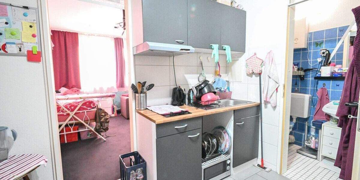 Etagenwohnung Rodgau Nieder-Roden - 2 Zimmer, 32 m&sup2;, 99.000&euro; | Angebot:25774785