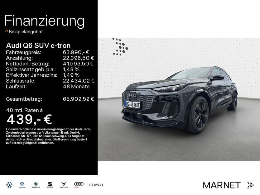 Audi Q6 e-tron 2.002 km 63.990 € Oberursel 61440