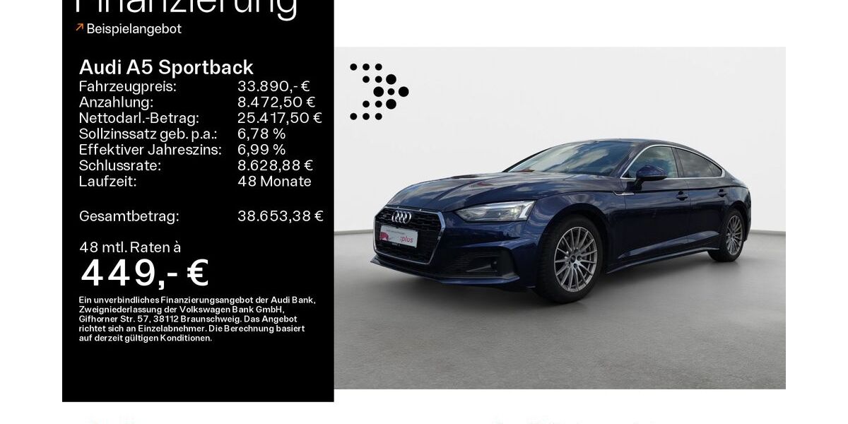 Audi A5 20.713 km 33.790 &euro; Oberursel 61440