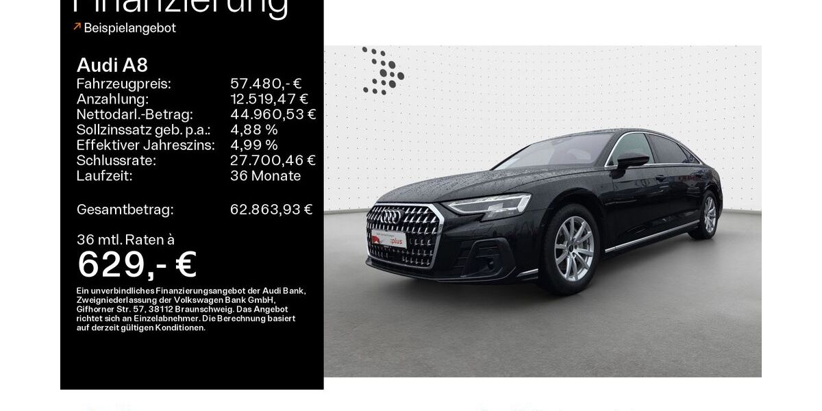 Audi A8 93.991 km 56.990 &euro; Oberursel 61440