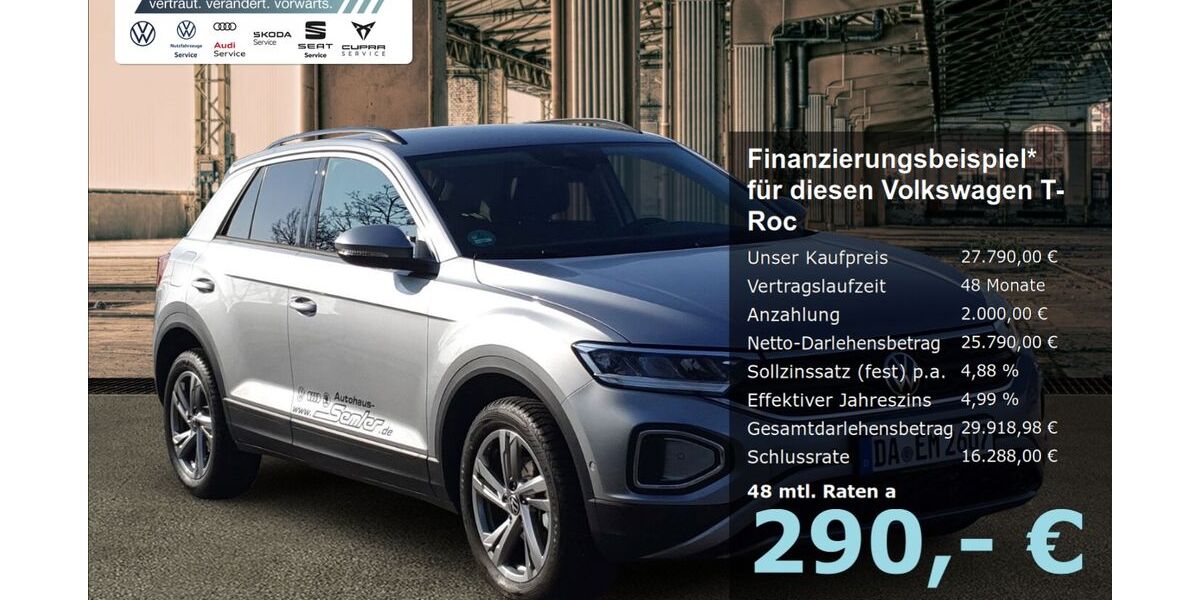 VW T-Roc 8.000 km 27.790 &euro; Griesheim 64347