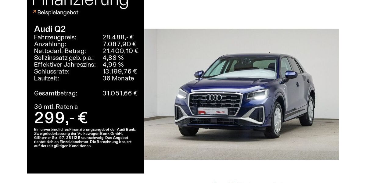 Audi Q2 63.200 km 28.488 &euro; Mühlheim 63165