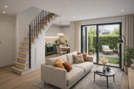 Wohnung Offenbach Hafen - 3 Zimmer, 71 m&sup2;, 399.000&euro; | Angebot:24873792