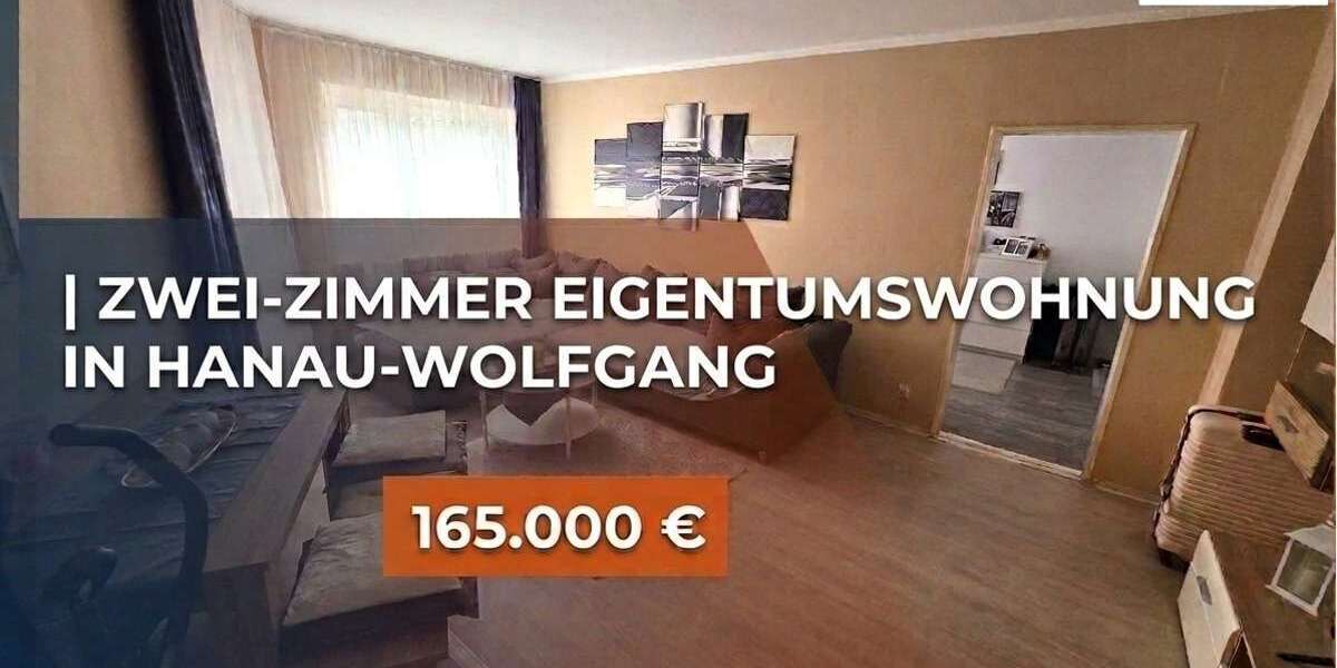 Etagenwohnung Hanau Großauheim - 2 Zimmer, 56 m&sup2;, 165.000&euro; | Angebot:26982602