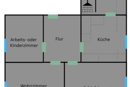 3 Zimmer Wohnung in Frankfurt Nied zu vermieten 3 zimmer