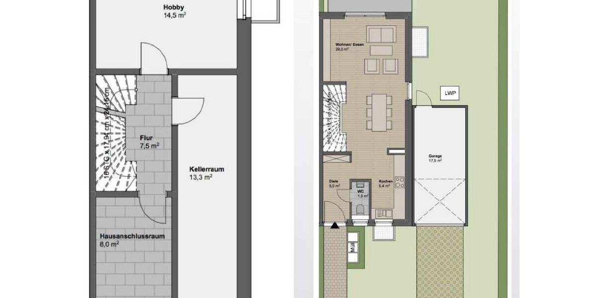 Doppelhaushälfte Frankfurt am Main Bonames - 5 Zimmer, 121 m&sup2;, 850.000&euro; | Angebot:25635735