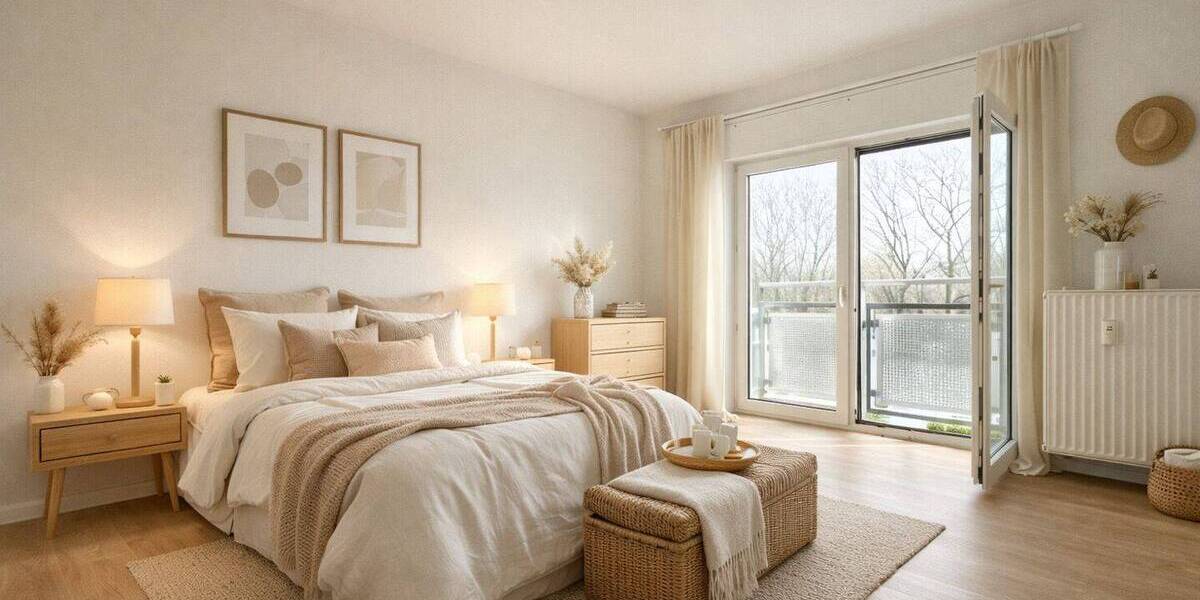 Etagenwohnung Frankfurt am Main Niederursel - 3 Zimmer, 91 m&sup2;, 380.000&euro; | Angebot:25996038