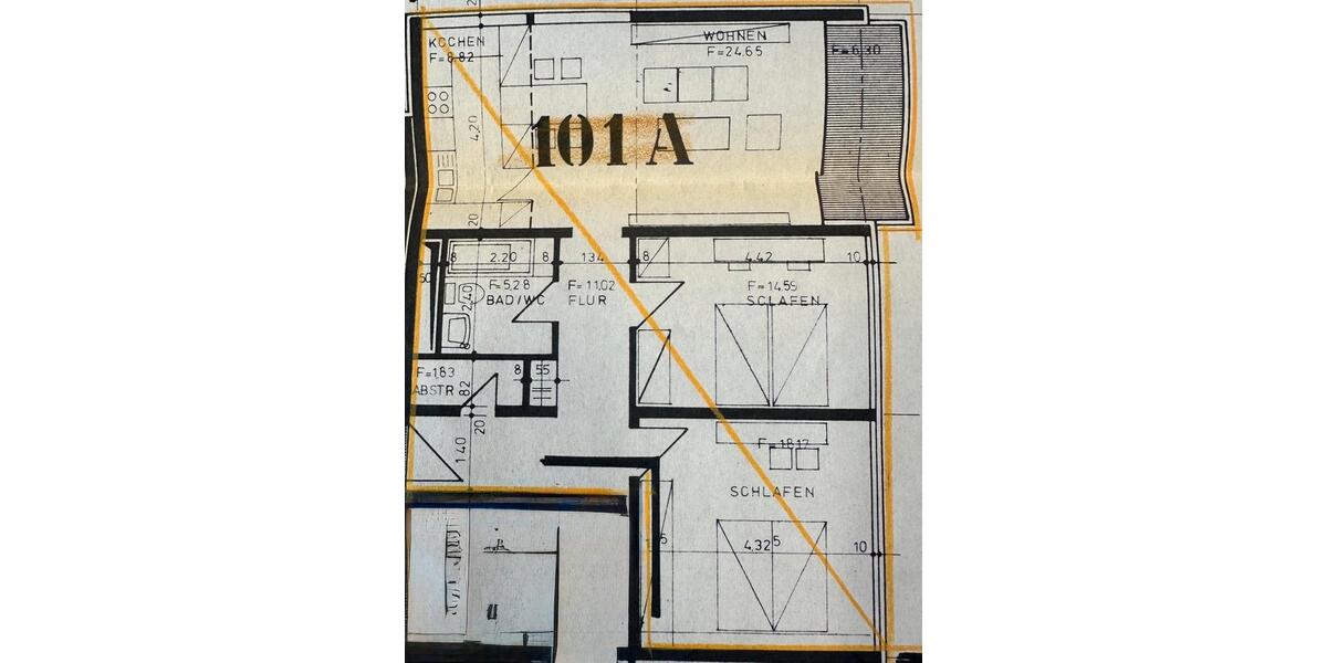 Etagenwohnung Egelsbach - 3 Zimmer, 91 m&sup2;, 264.999&euro; | Angebot:25994146