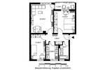 Etagenwohnung Friedrichsdorf Dillingen - 3 Zimmer, 64 m&sup2;, 850&euro; | Angebot:26556622