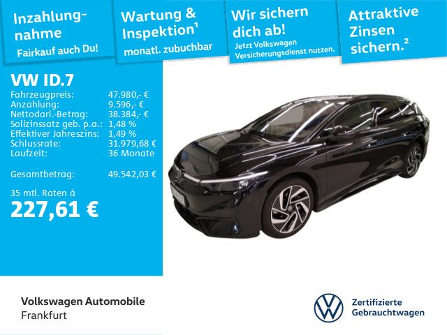 VW ID.7 27.115 km 47.980 € Frankfurt 60326