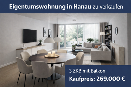 Wohnung zum Kaufen in Hanau 269.000 € 84 m² 3 zimmer