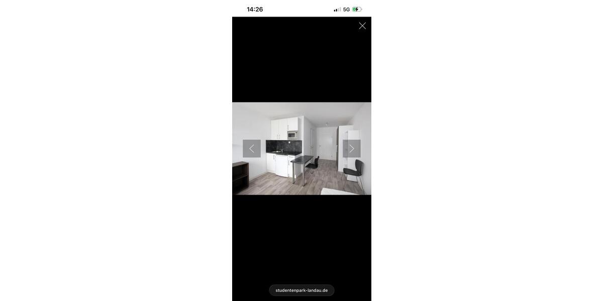 Erdgeschoßwohnung Frankfurt am Main Nord-Ost - 1 Zimmer, 24 m&sup2;, 411&euro; | Angebot:25718509