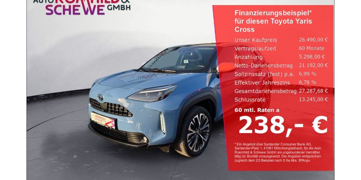 Toyota Yaris Cross 49.349 km 26.490 &euro; Dieburg 64807