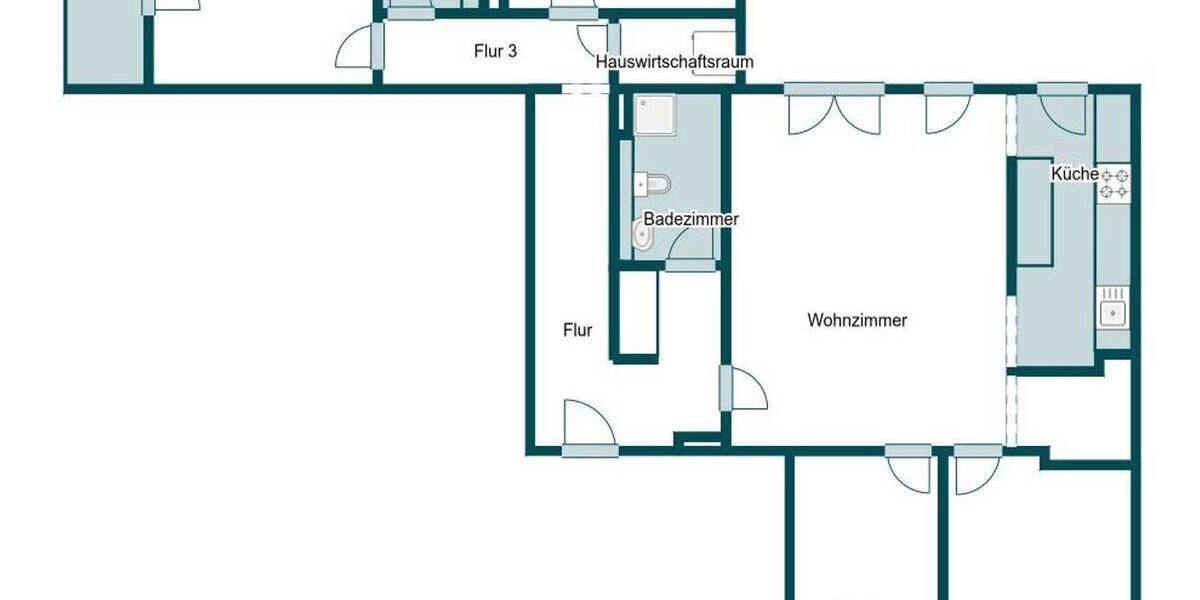Etagenwohnung Frankfurt Gallus - 5 Zimmer, 147 m&sup2;, 895.000&euro; | Angebot:26753988