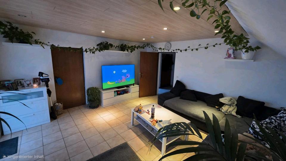 Dachgeschoßwohnung Babenhausen - 3 Zimmer, 95 m&sup2;, 1.100&euro; | Angebot:25399539