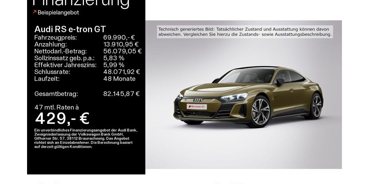 Audi RS e-tron GT 20.586 km 65.999 &euro; Hofheim 65719