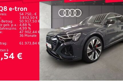 Audi Q8 e-tron 49.845 km 54.750 &euro; Frankfurt am Main 60314